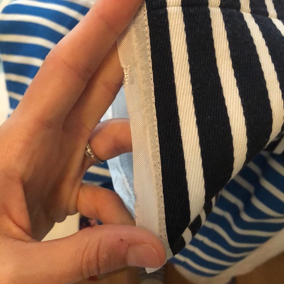 J. Crew Colorblock Diagonal Stripe Skirt - Picture 6 of 6